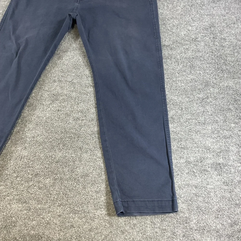 Levis XX Chino Standard Taper Pants 38x30 Blue Stretch Casual Mens Cotton 85226